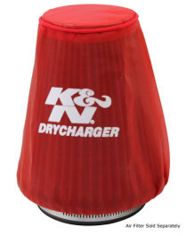 22-2030PR Förfilter Drycharger Rund Konad Röd K&N Filters